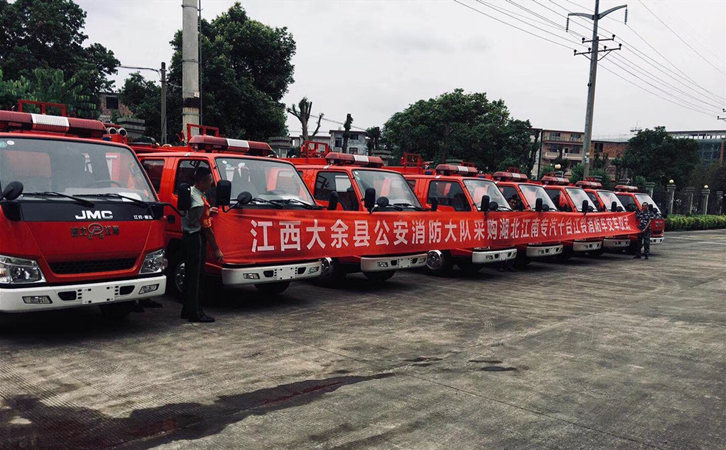 江鈴2.5噸水罐消防車消防車客戶滿意反饋 江鈴2.5噸水罐消防車消防車客戶滿意反饋